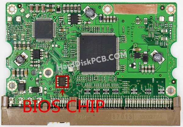 Wymienić układ BIOS na 100414872 płytki elektroniki do dysku Seagate