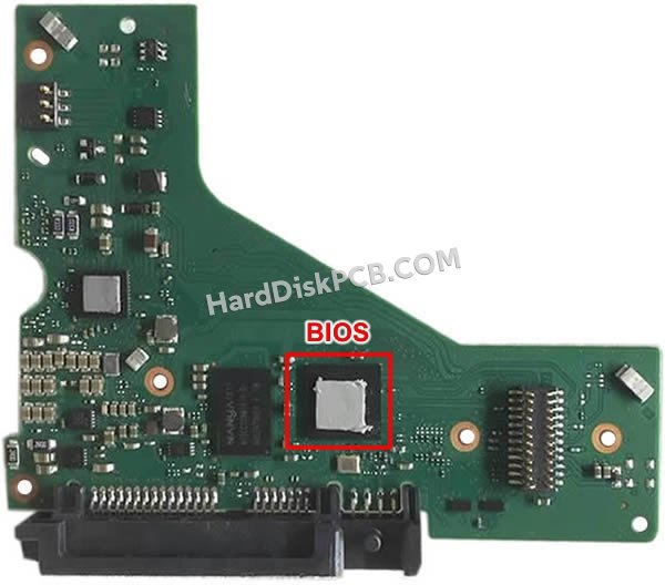 Wymienić układ BIOS na 100784953 płytki elektroniki do dysku Seagate