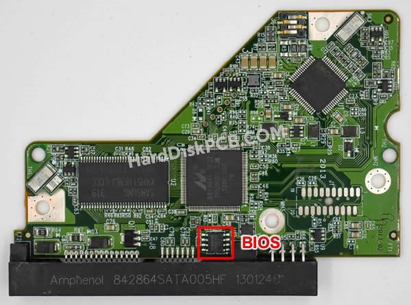 Wymienić układ BIOS na 2060-771702-001 płytki elektroniki do dysku WD