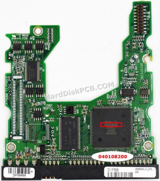 040108200 Elektroniki Dysku Twardego Maxtor