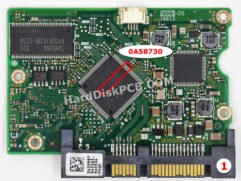 0A58730 Elektroniki Dysku Twardego Hitachi