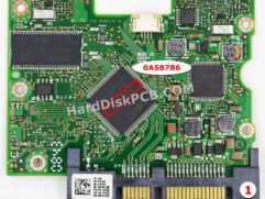 0A58786 Elektroniki Dysku Twardego Hitachi