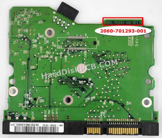 2060-701293-001 Elektroniki Dysku Twardego WD - obrazek 2