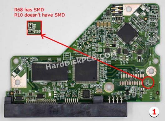 2060-771640-003 Elektroniki Dysku Twardego WD