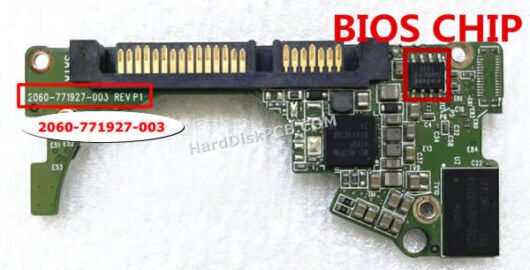 2060-771927-003 Elektroniki Dysku Twardego WD - obrazek 2