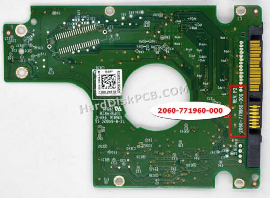 2060-771960-000 Elektroniki Dysku Twardego WD - obrazek 2