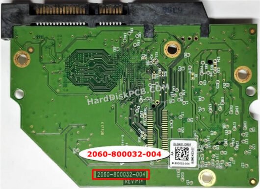 2060-800032-004 Elektroniki Dysku Twardego WD - obrazek 2