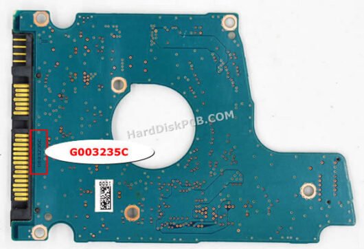 G003235C Elektroniki Dysku Twardego Toshiba - obrazek 3