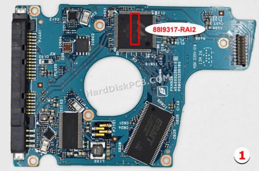 G003235C Elektroniki Dysku Twardego Toshiba