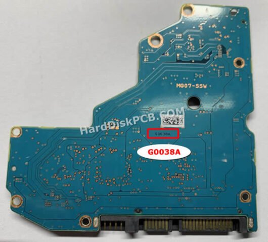 G0038A Elektroniki Dysku Twardego Toshiba - obrazek 2