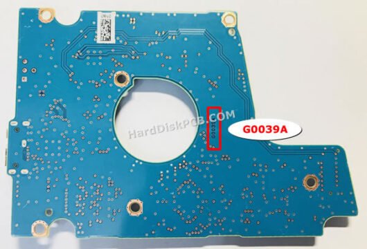 G0039A Elektroniki Dysku Twardego Toshiba - obrazek 2