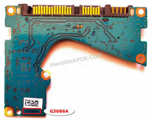 G3686A Elektroniki Dysku Twardego Toshiba - obrazek 2