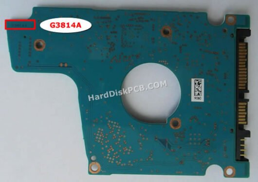 G3814A Elektroniki Dysku Twardego Toshiba - obrazek 2