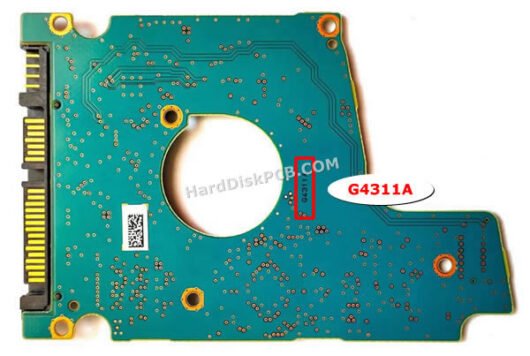 G4311A Elektroniki Dysku Twardego Toshiba - obrazek 2