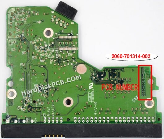 2060-701314-002 Elektroniki Dysku Twardego WD - obrazek 2