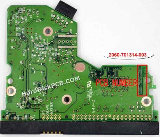 2060-701314-003 Elektroniki Dysku Twardego WD - obrazek 2