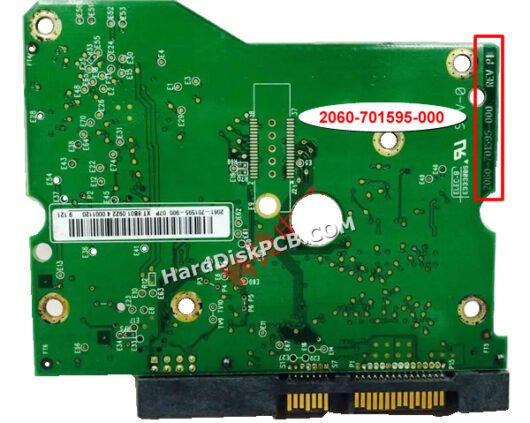 2060-701595-000 Elektroniki Dysku Twardego WD - obrazek 2