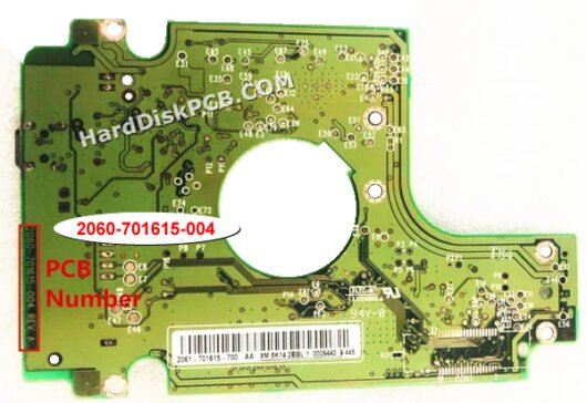 2060-701615-004 Elektroniki Dysku Twardego WD - obrazek 2