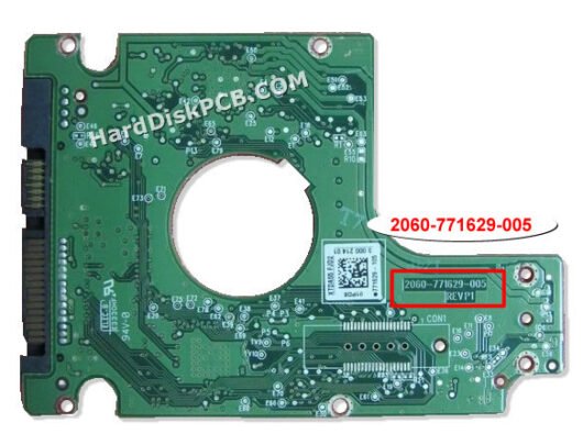 2060-771629-005 Elektroniki Dysku Twardego WD - obrazek 2
