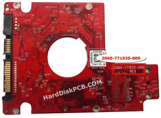 2060-771935-000 Elektroniki Dysku Twardego WD - obrazek 2