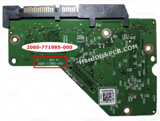 2060-771985-000 Elektroniki Dysku Twardego WD - obrazek 2
