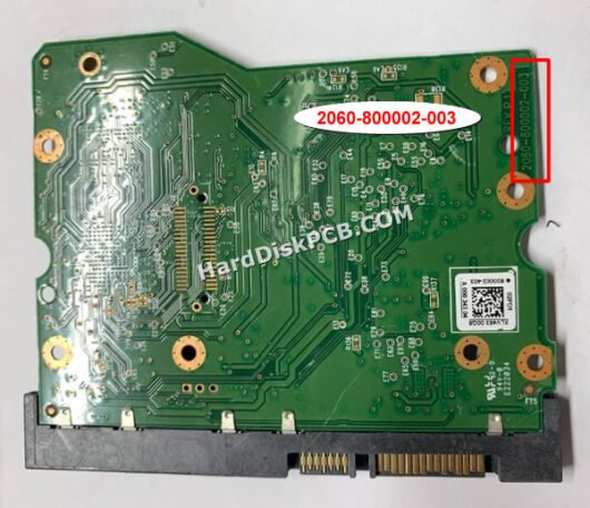 2060-800002-003 Elektroniki Dysku Twardego WD - obrazek 2