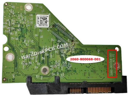 2060-800068-001 Elektroniki Dysku Twardego WD - obrazek 2