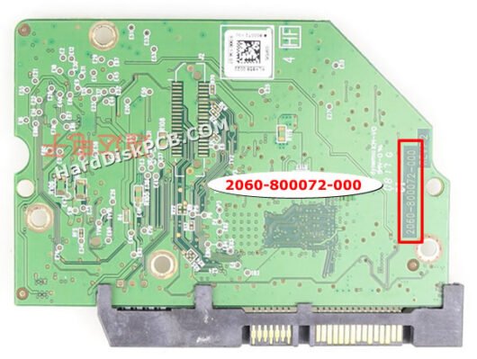2060-800072-000 Elektroniki Dysku Twardego WD - obrazek 2