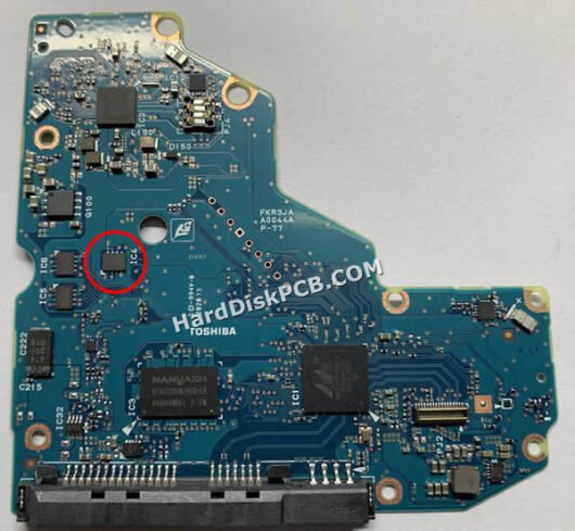 G0044A Elektroniki Dysku Twardego Toshiba