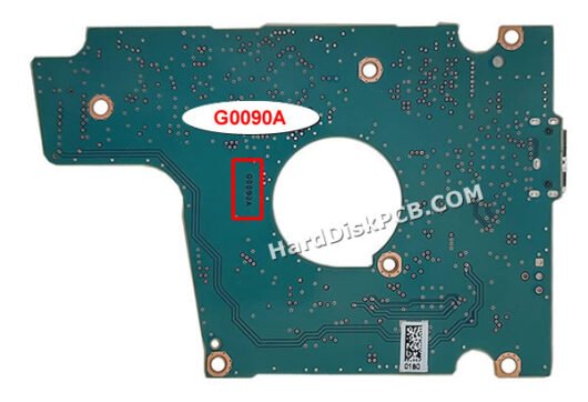 G0090A Elektroniki Dysku Twardego Toshiba - obrazek 2
